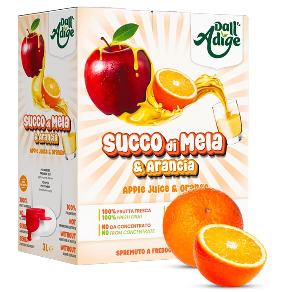 Bag in Box succo Mele Arancia