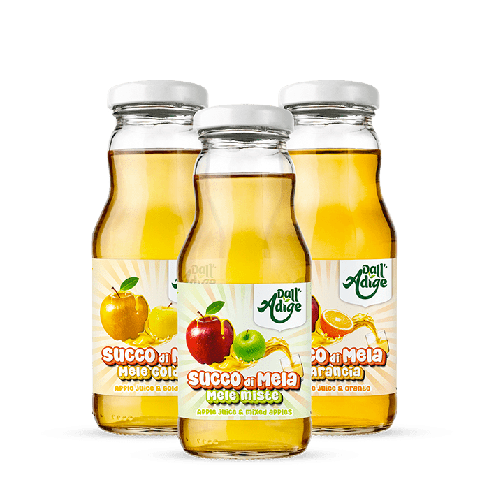 Bottiglie 200 ml succo di frutta